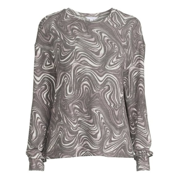 Time And Tru Women's Hacci Top as New XL - Picture 3 of 4